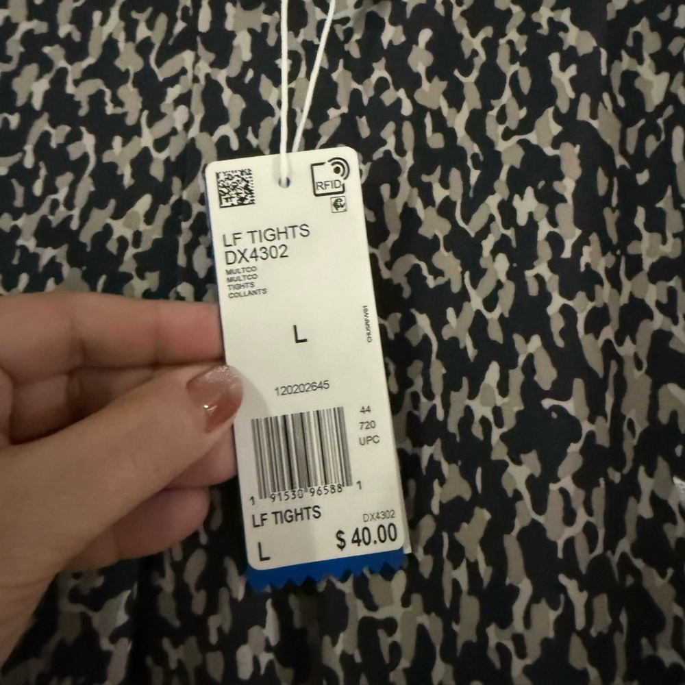 Adidas Animal Print Leggings - Picture 3 of 3